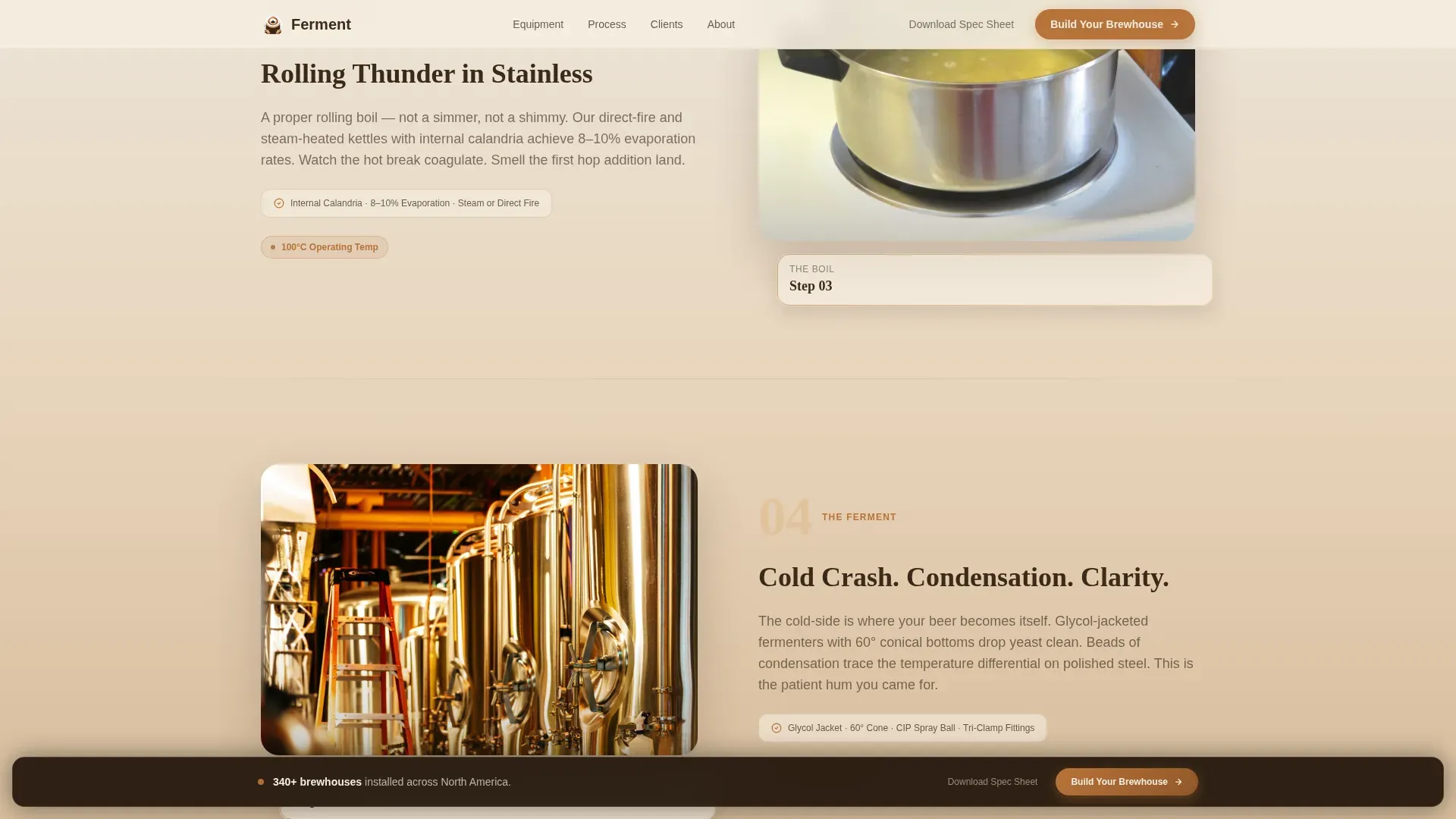 Artisan Fermentation Marketplace Landing Page Template