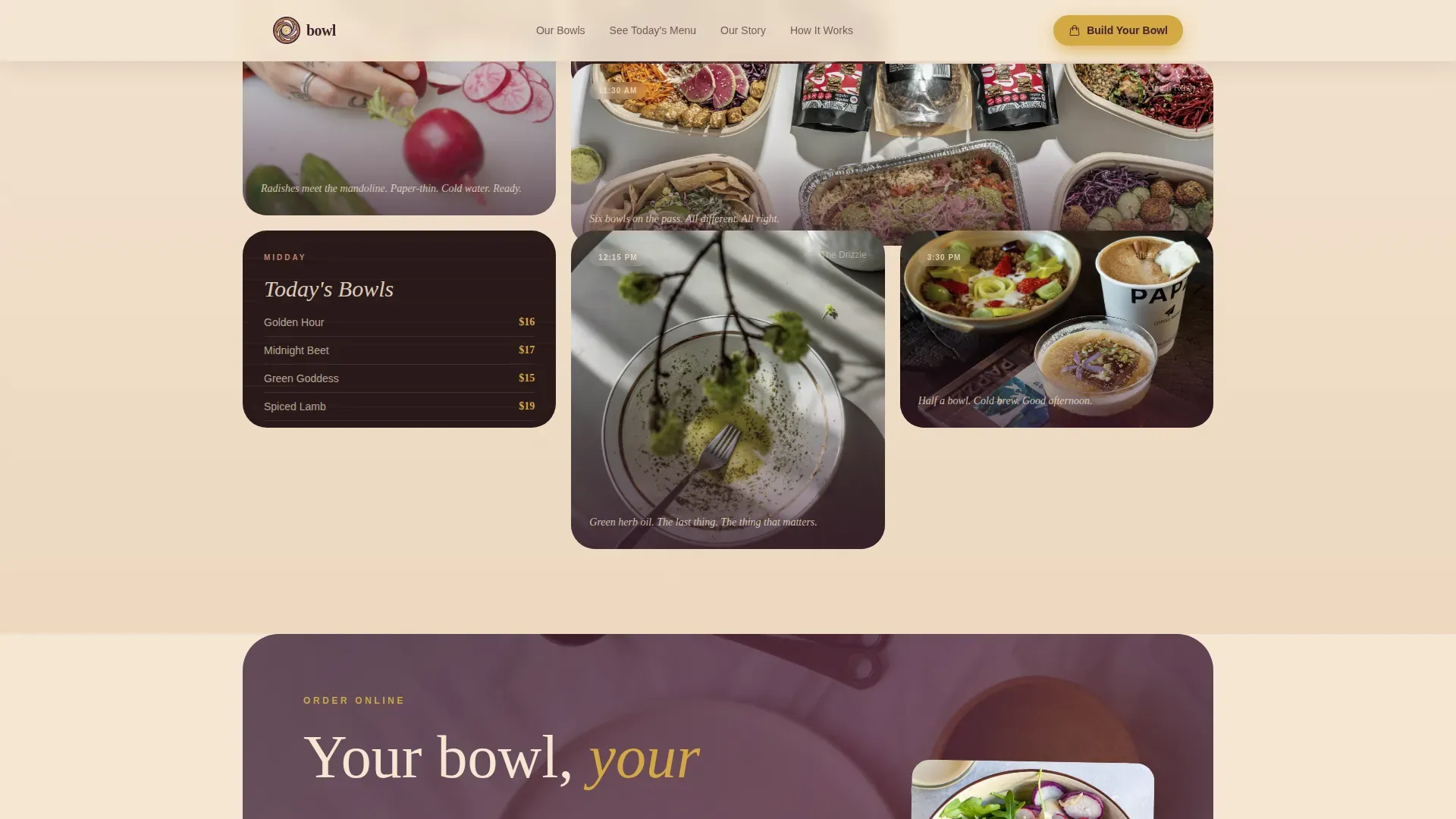 Premium Regional & Specialty Restaurant Professional Website Template