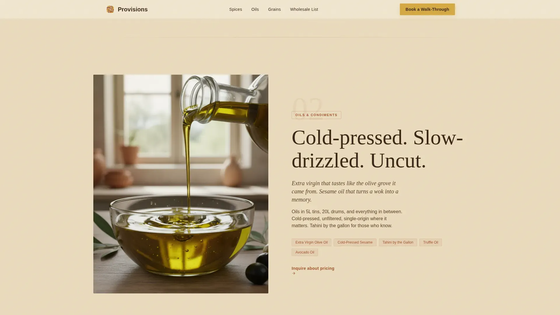 Grocery & Food Retail Booking Website Template