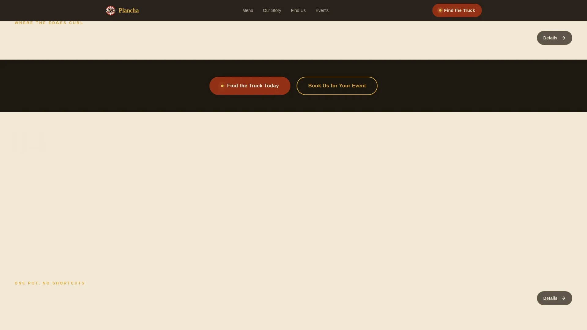 Burkinabe Cuisine Booking Website Template