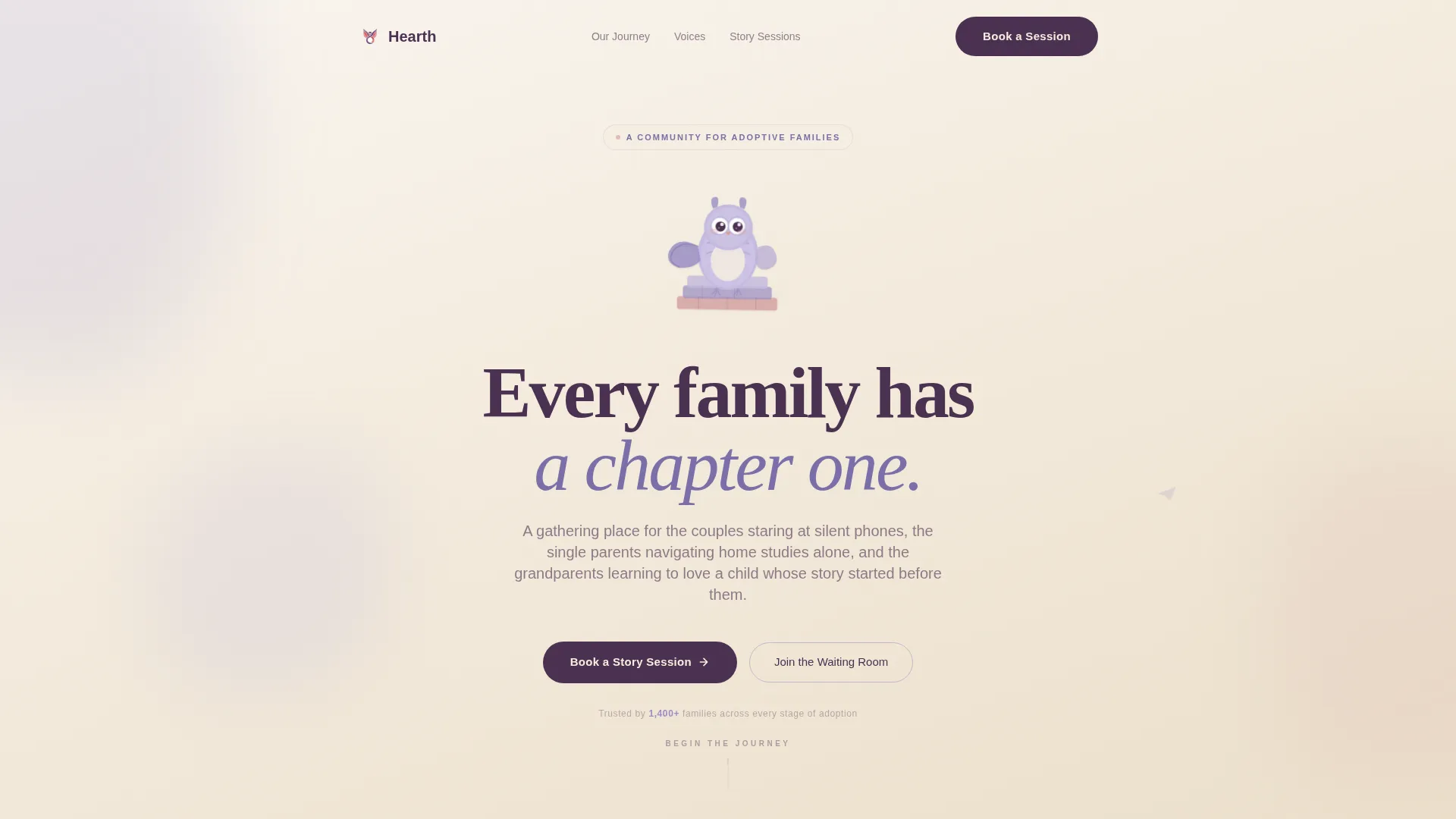 Parenting & Family Blog Booking Website Template