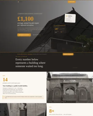 Bird Deterrent Landing Page Template for B2B Services