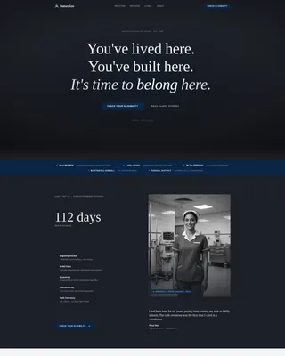 Immigration Law Reviews Website Template