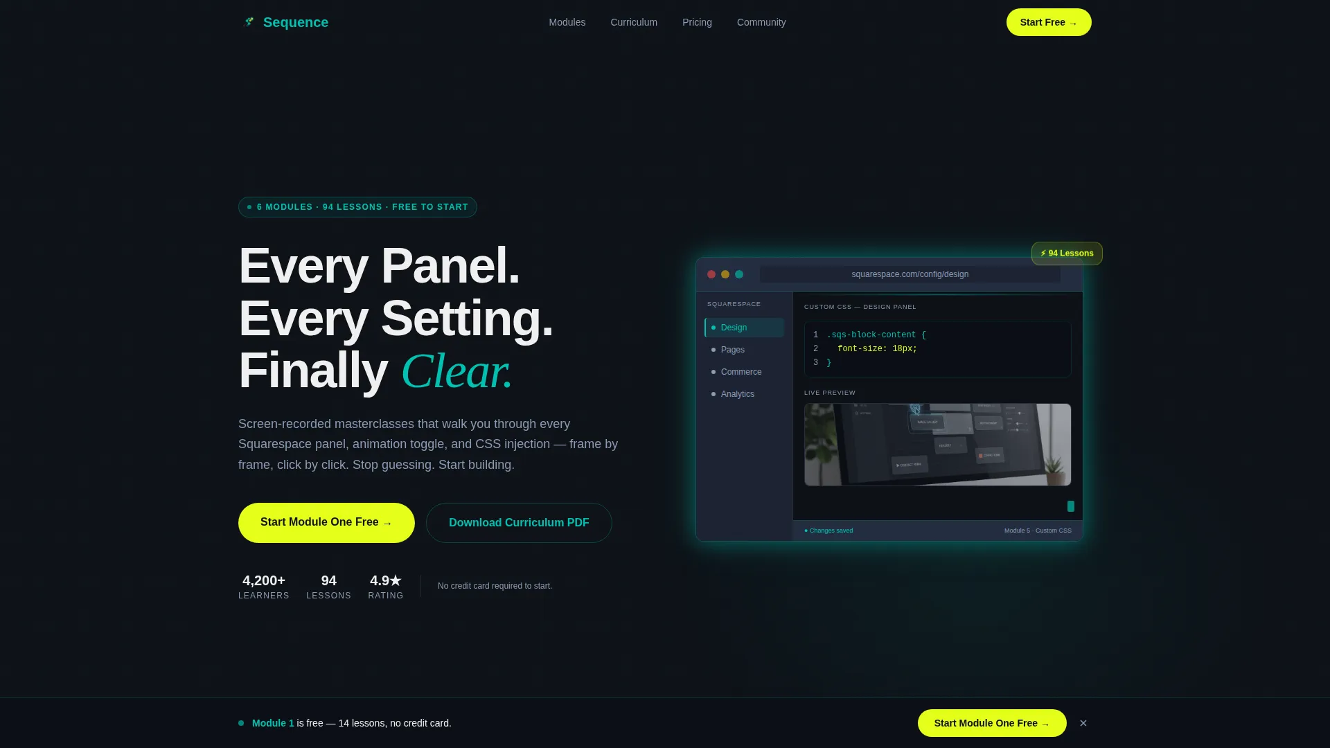 Dynamic Squarespace | Free Website Template | Rocket