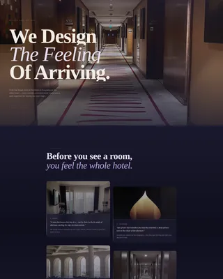 Hospitality & Restaurant Design Professional Website Template