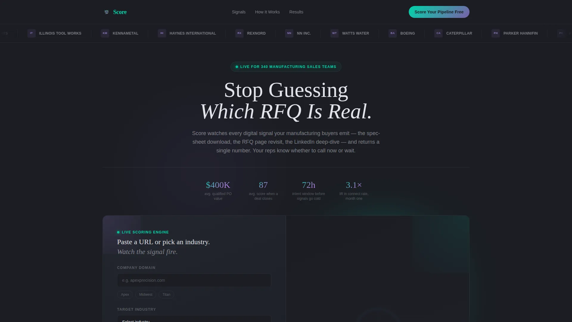AI for Manufacturing Cost Calculator Website Template