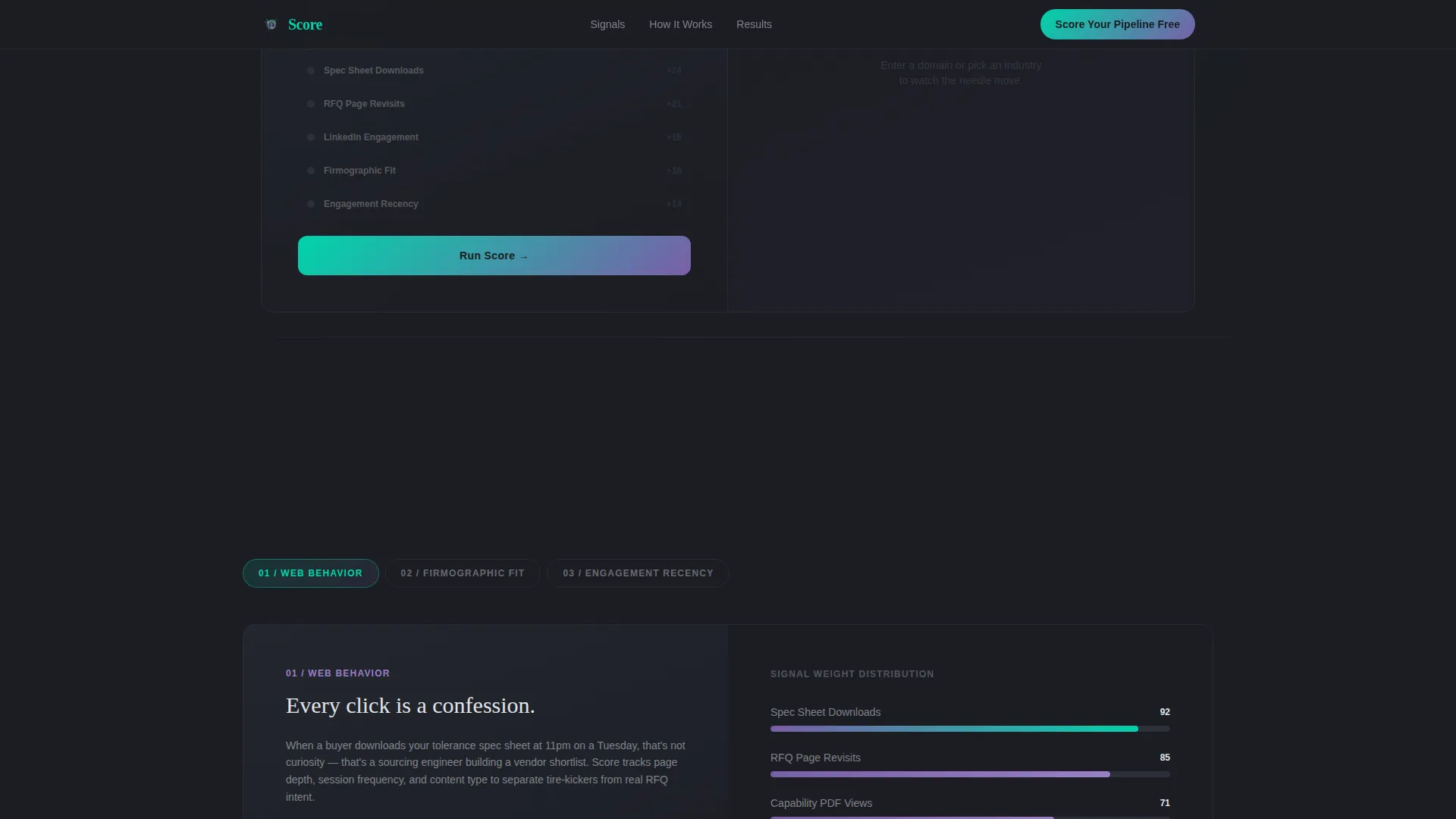 AI for Manufacturing Cost Calculator Website Template