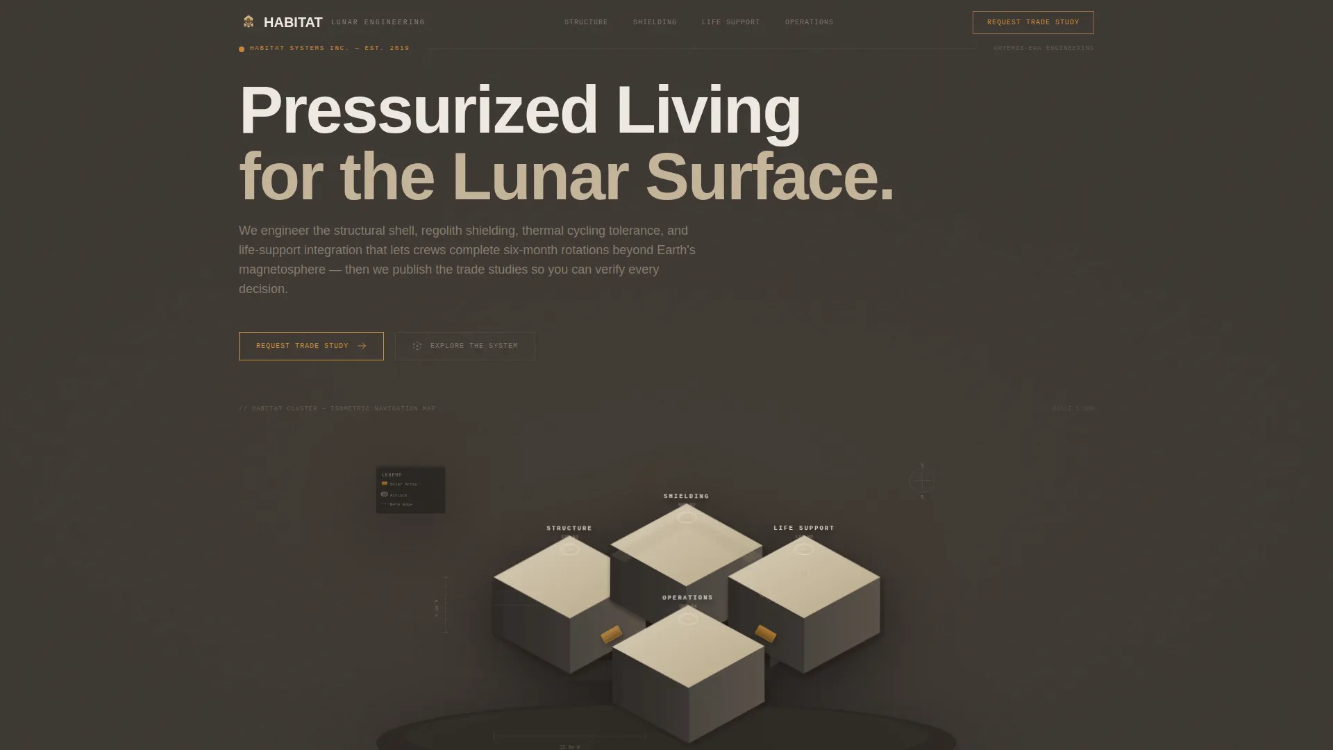 Space & Advanced Aerospace Professional Website Template