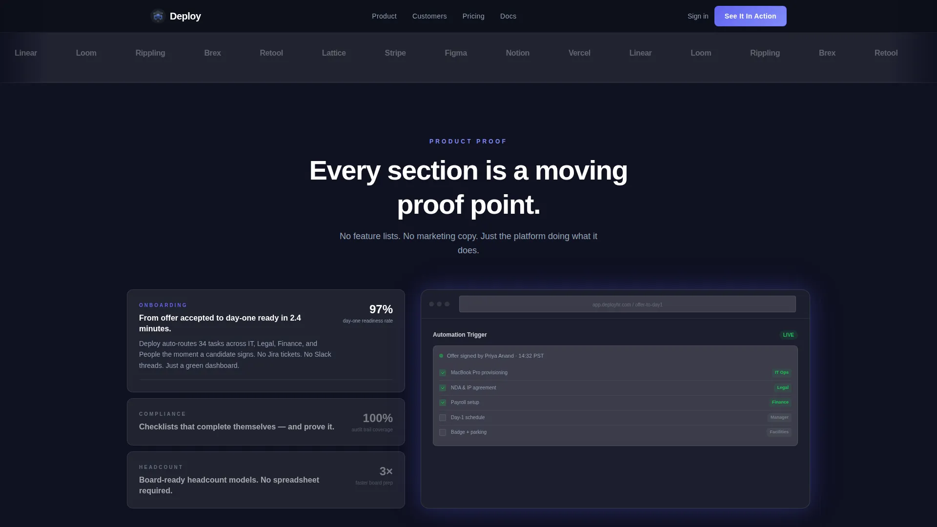 HRTech Startup Privacy Policy Website Template