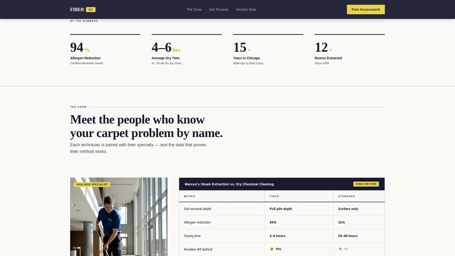Professional Carpetcleaning | Free Website Template | Rocket