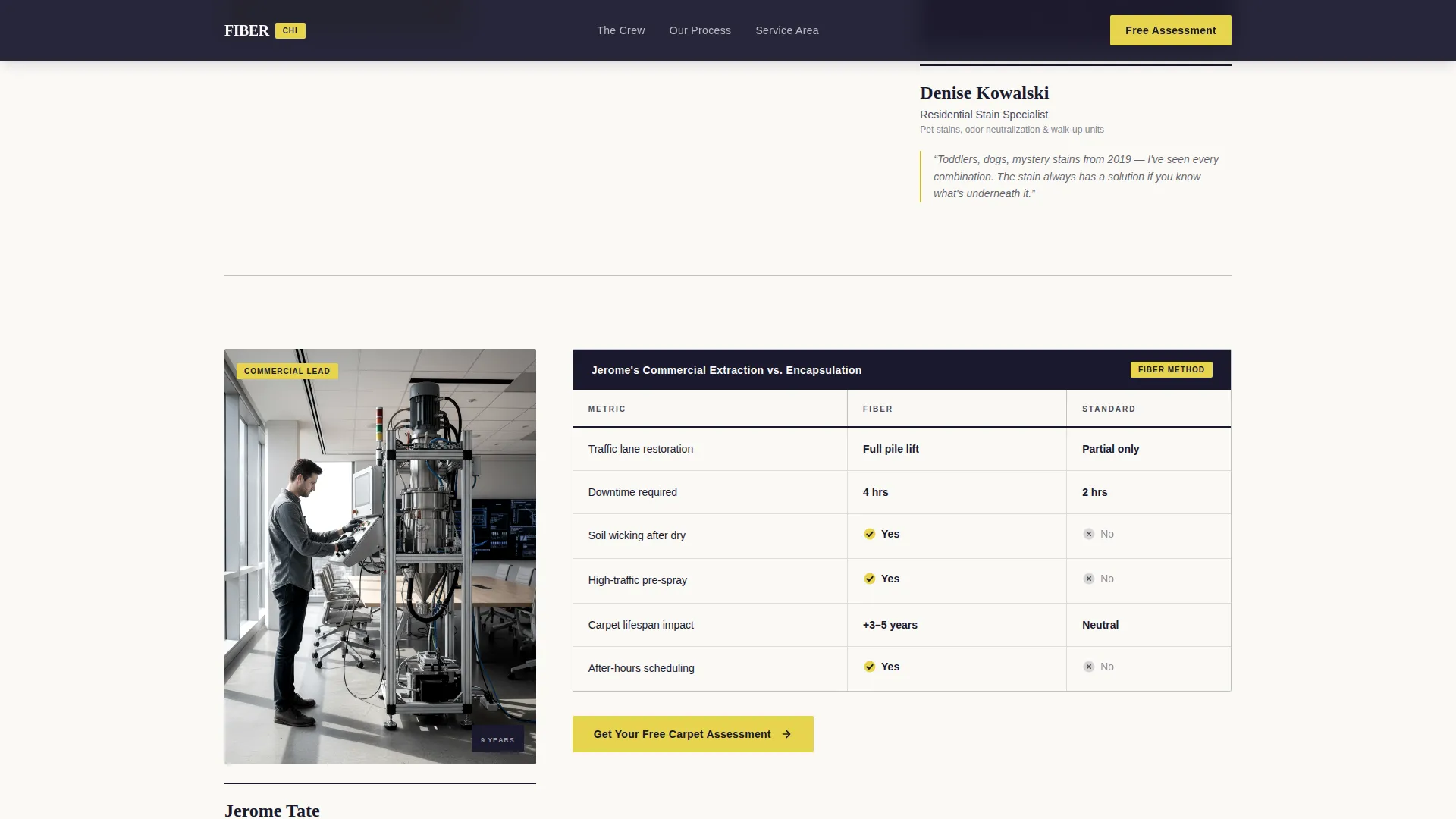 Professional Carpetcleaning | Free Website Template | Rocket