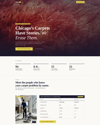 Professional Carpetcleaning | Free Website Template | Rocket