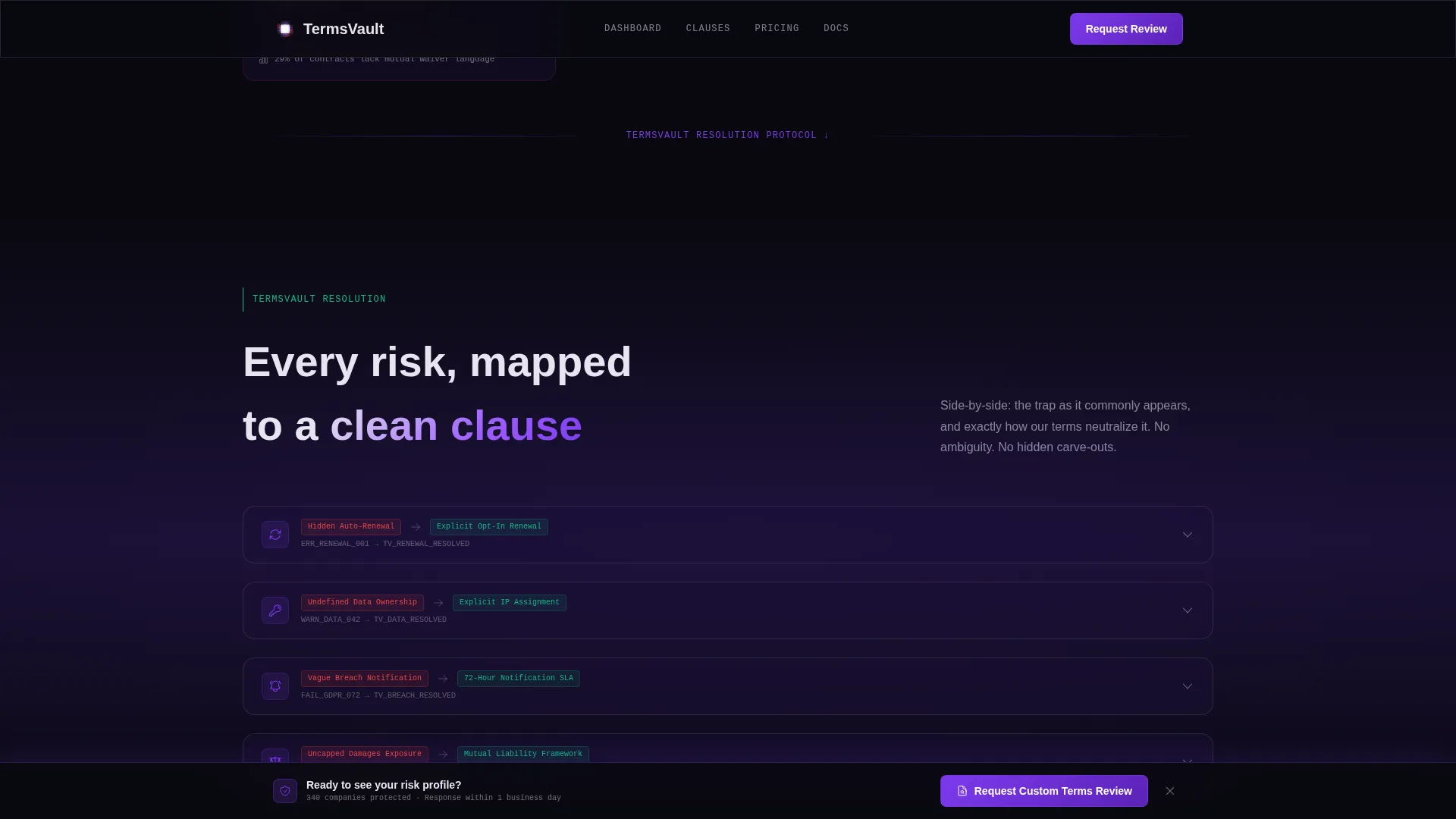 IT Services Company Privacy Policy Website Template
