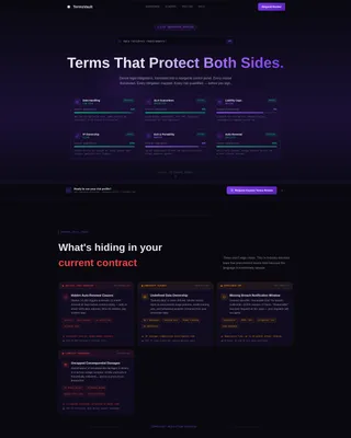 IT Services Company Privacy Policy Website Template