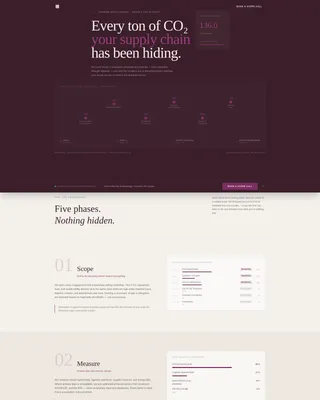 Environmental Consulting Booking Website Template