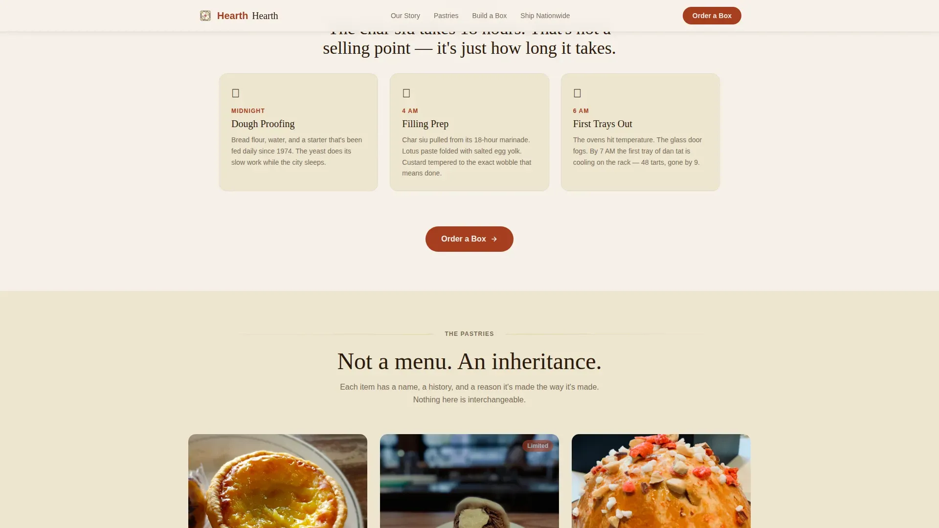 Chinese Cuisine & Dining Professional Website Template