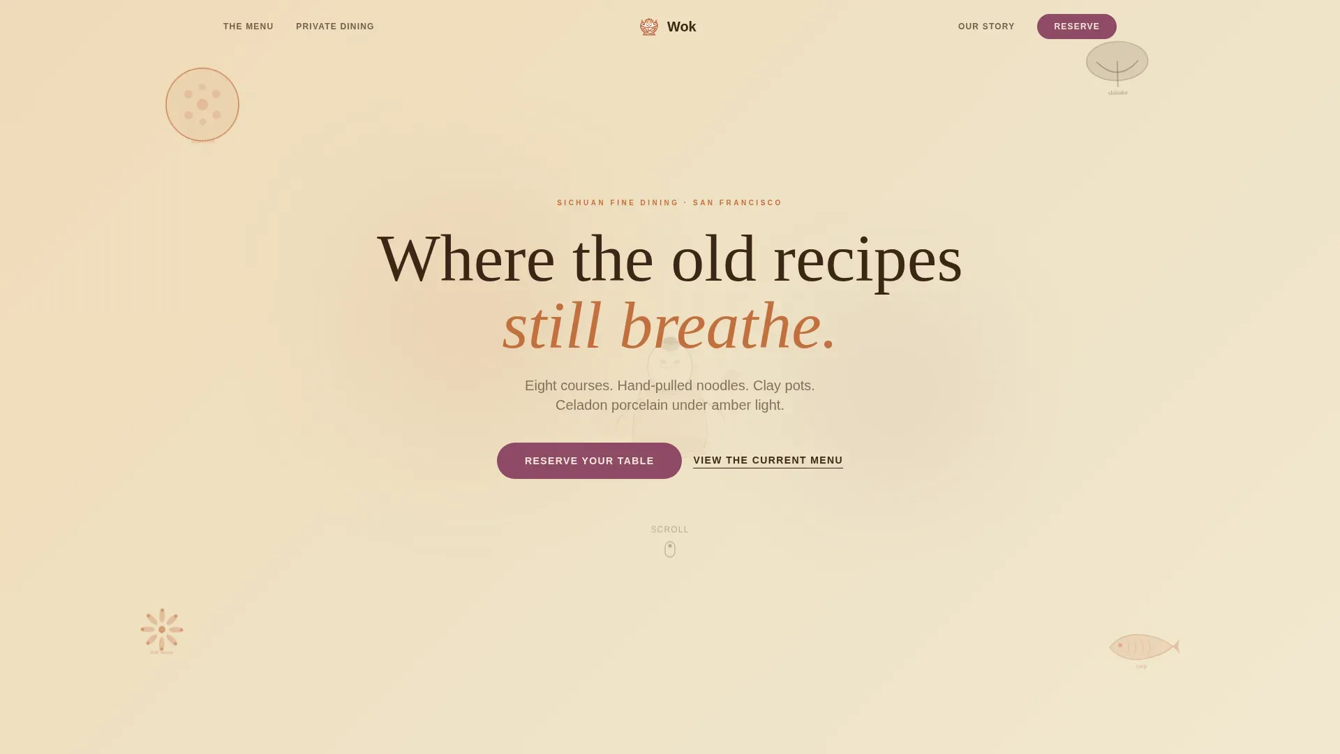 Chinese Dining Reviews Website Template
