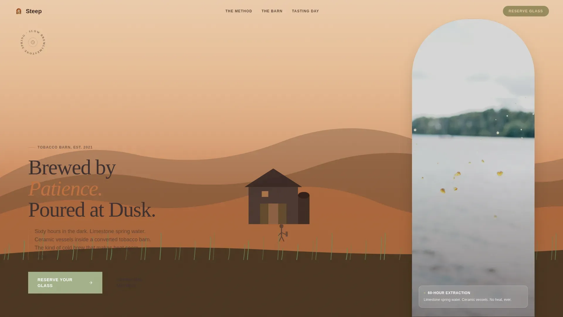 Coffee Roaster & Specialty Coffee Professional Website Template
