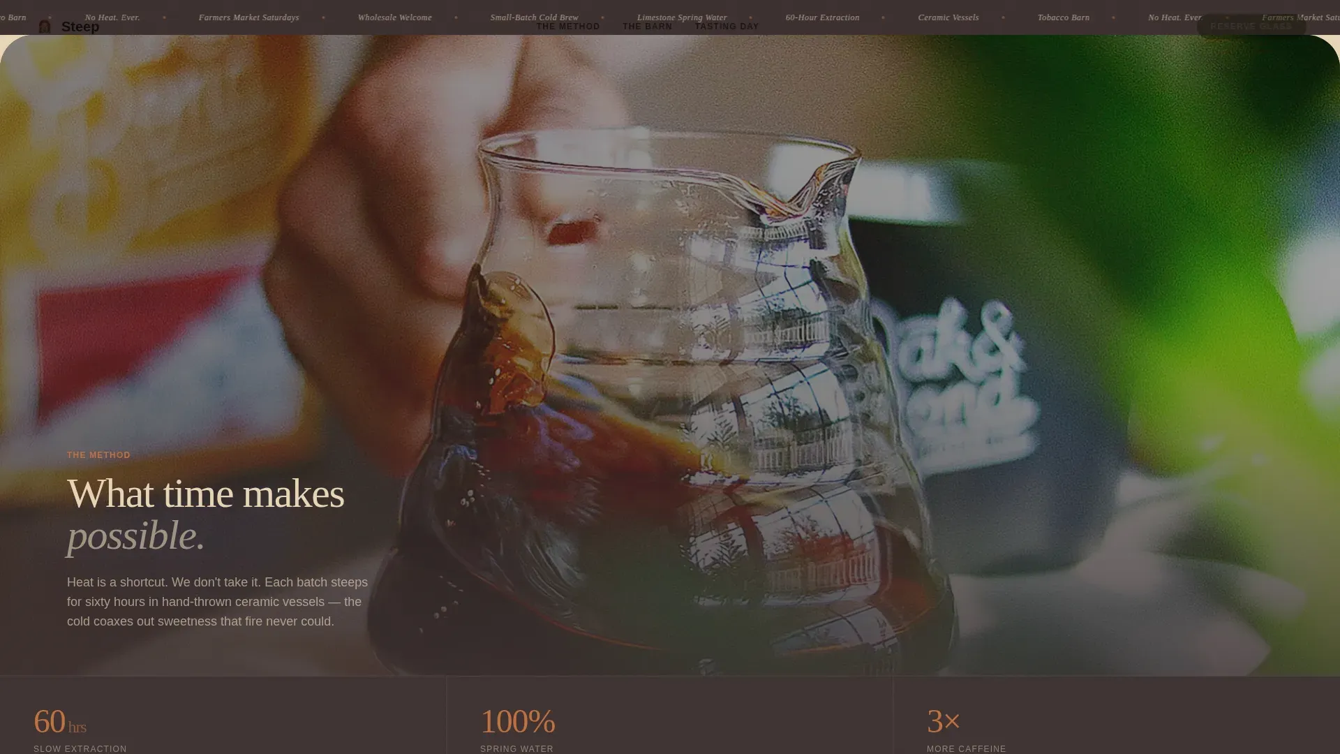 Coffee Roaster & Specialty Coffee Professional Website Template