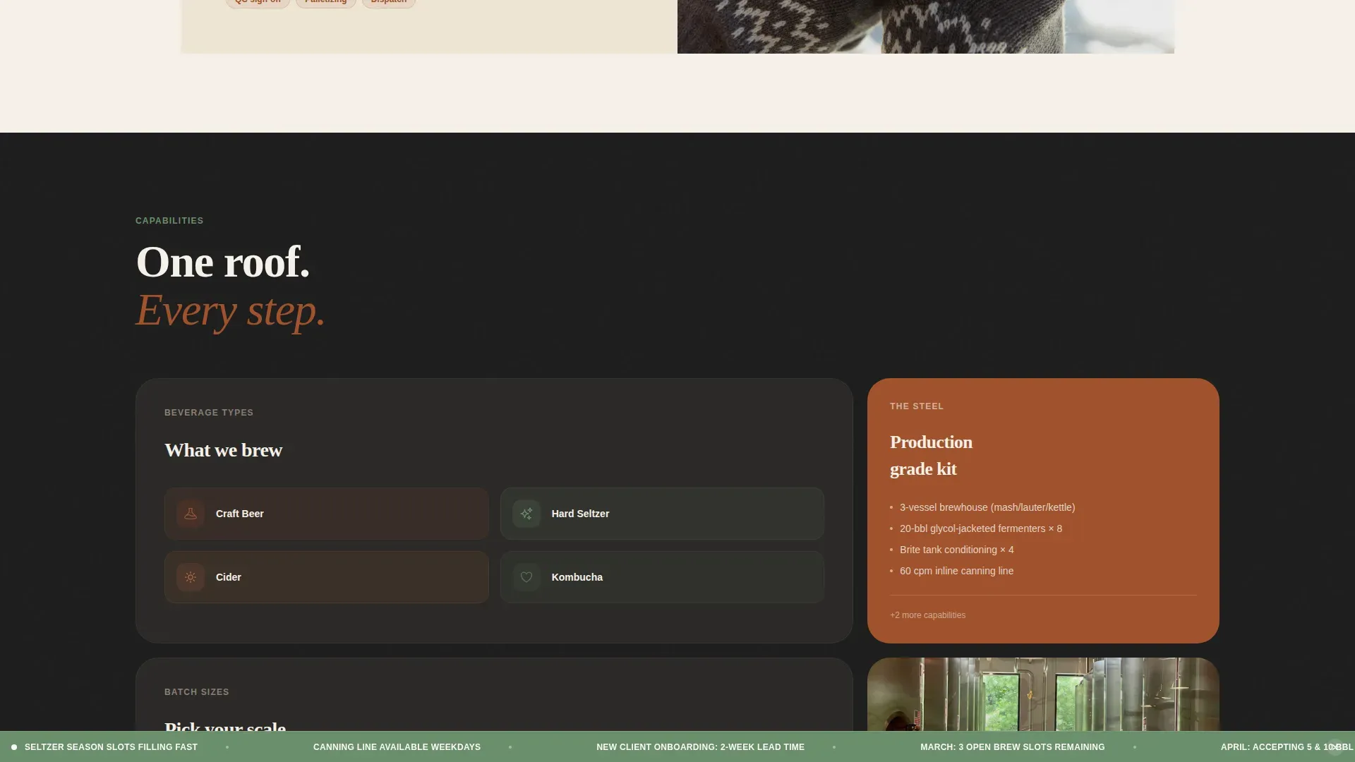 Brewery & Craft Beer Booking Website Template