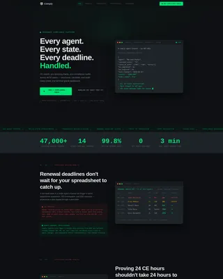 Insurance Software Directory Website Template