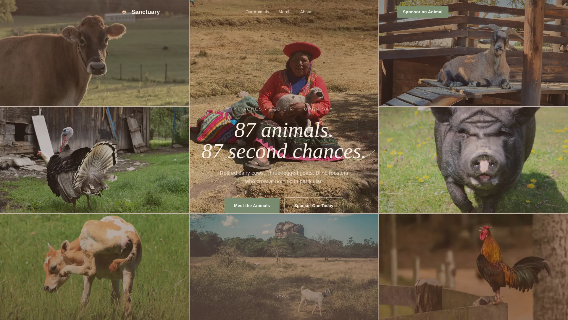 Livestock & Farm Animal Professional Website Template