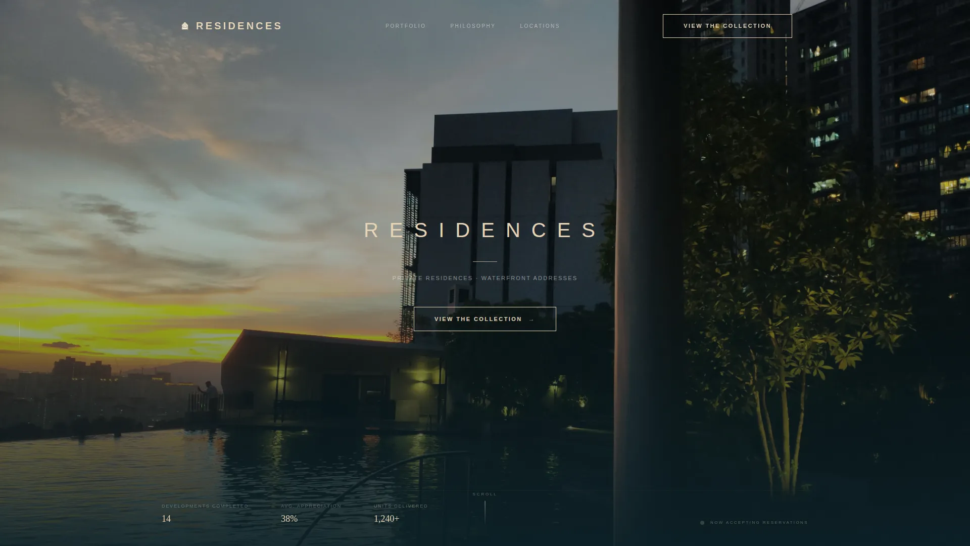 Property Developer & Builder Portfolio Website Template