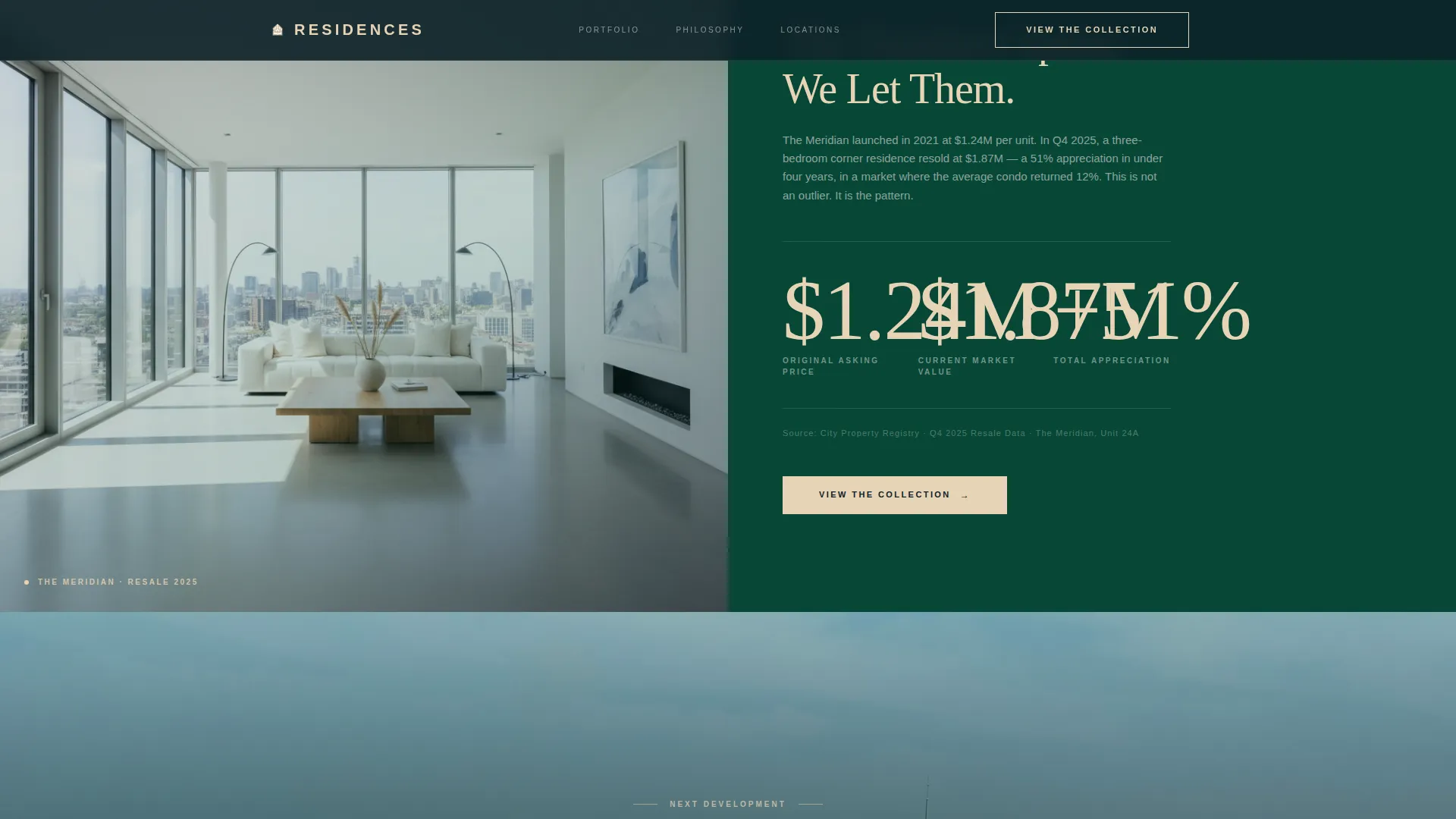 Property Developer & Builder Portfolio Website Template