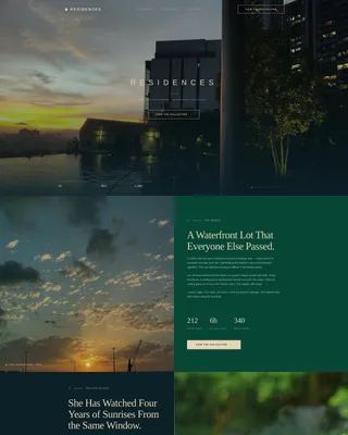 Property Developer & Builder Portfolio Website Template