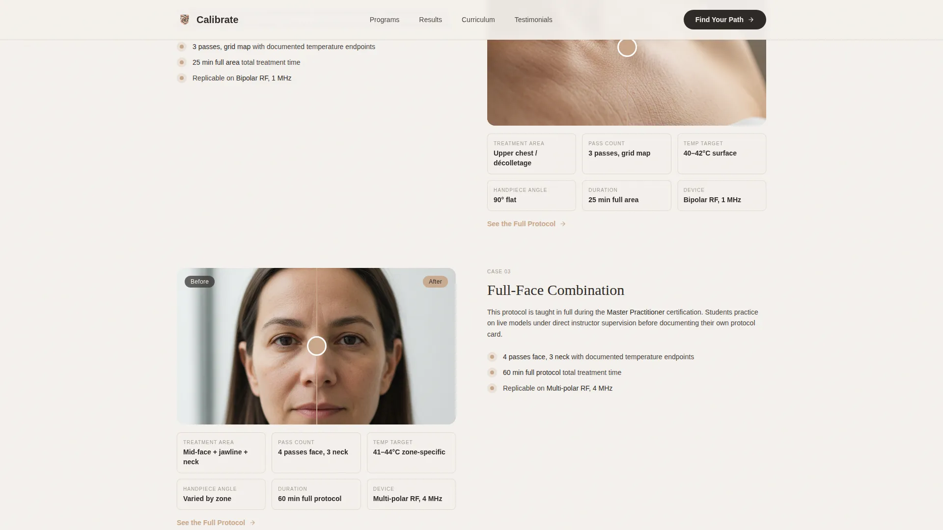 Specialty Beauty Treatments Blog Website Template