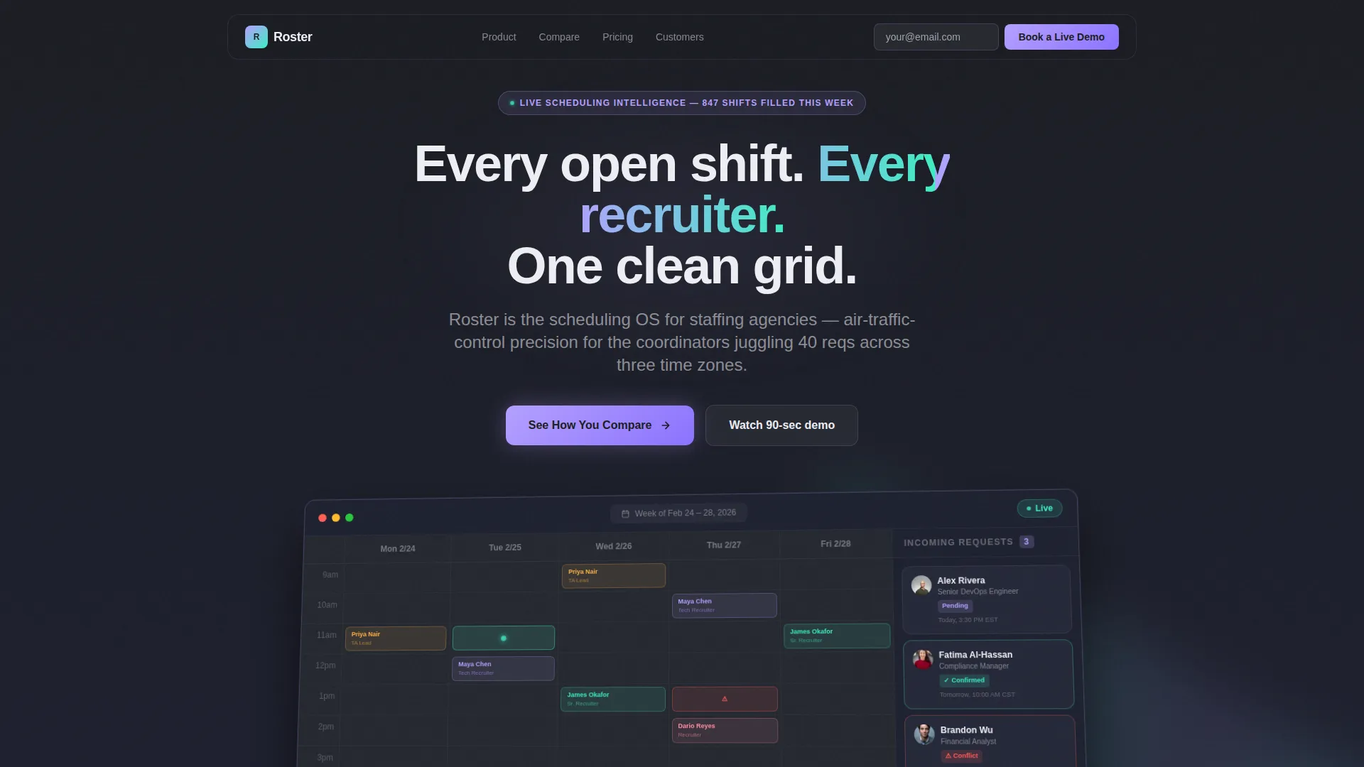 Staffing & Recruiting Digital Presence Portfolio Website Template