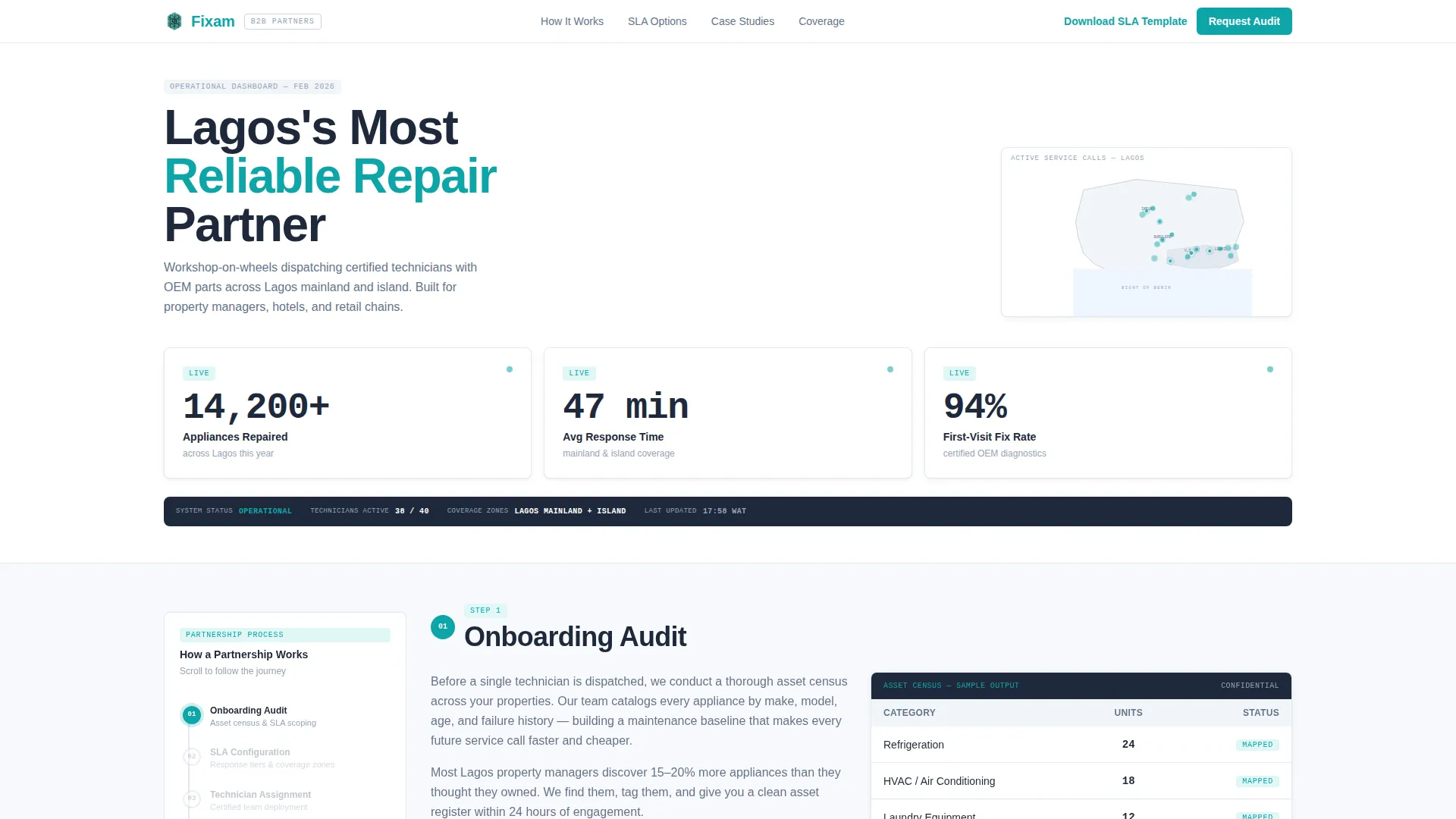 Reliable Appliancerepair | Free Website Template | Rocket
