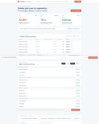 Retiree Insurance Professional Website Template