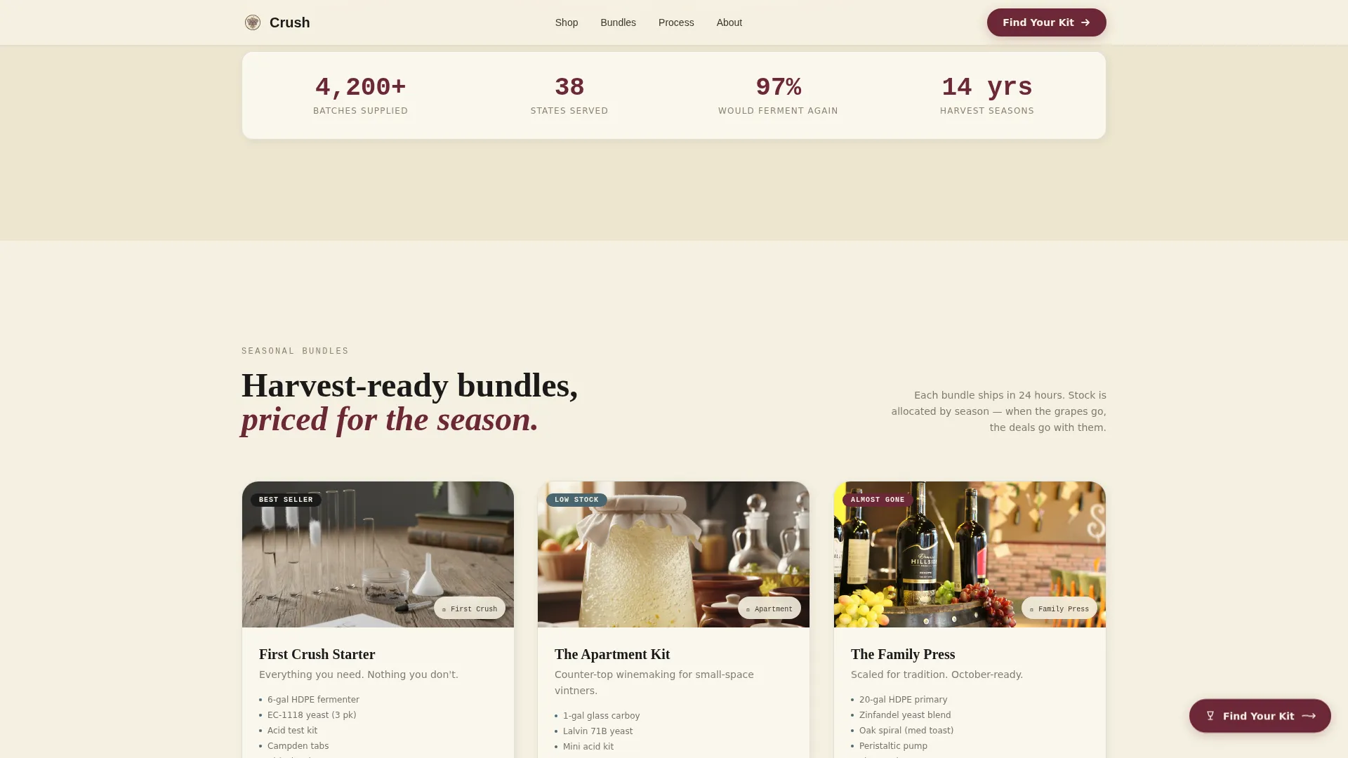Hobby & Passion Supplies Specialist Professional Website Template