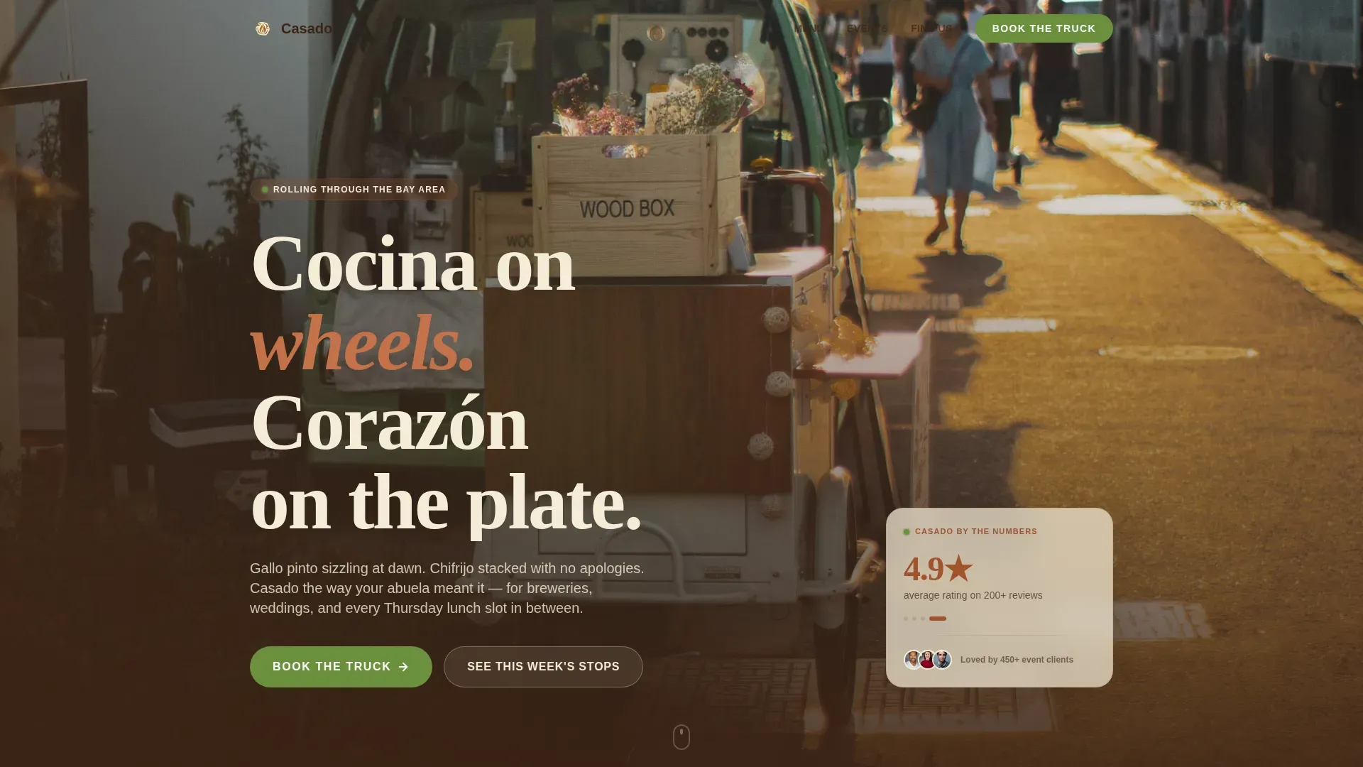Costa Rican Truck | Free Website Template | Rocket