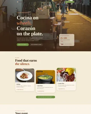 Costa Rican Truck | Free Website Template | Rocket