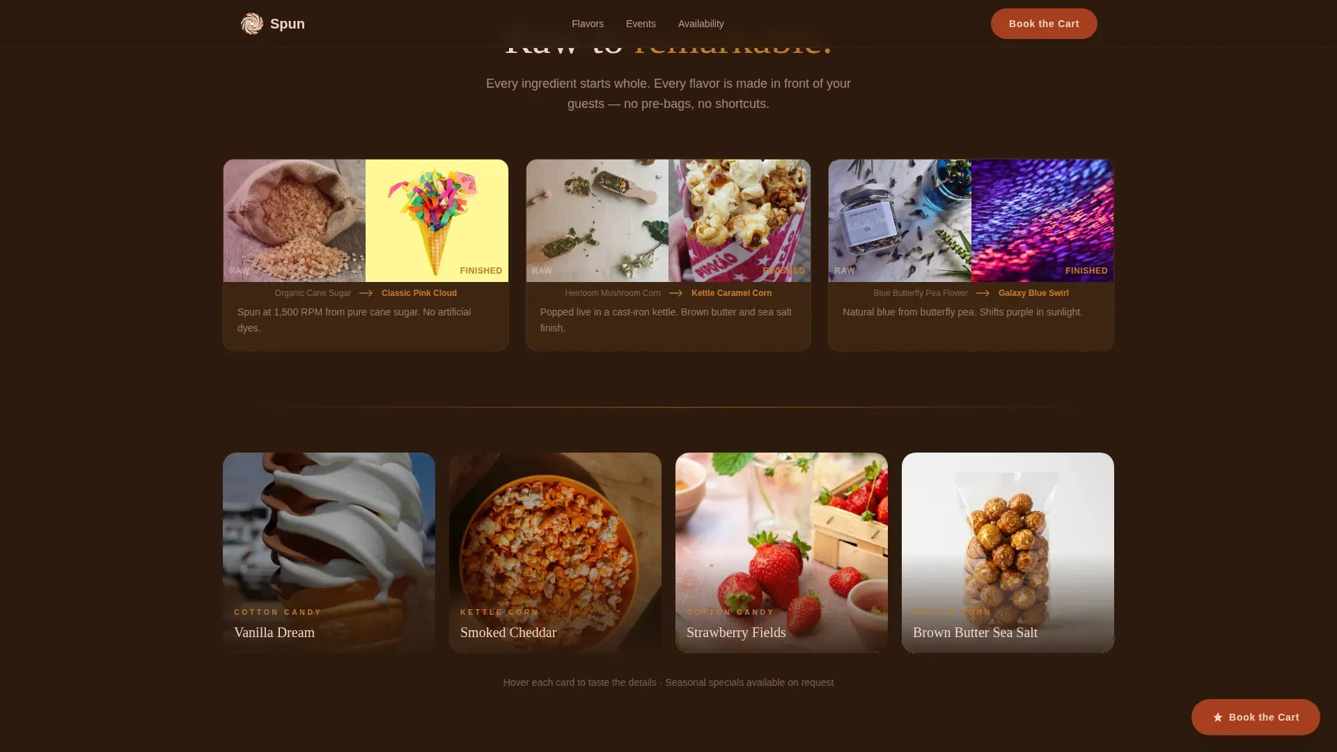Street Food & Market Stall Booking Website Template