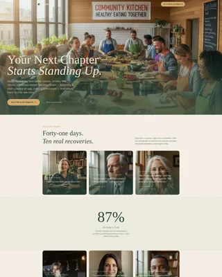 Disability & Inclusion Nonprofit Blog Website Template
