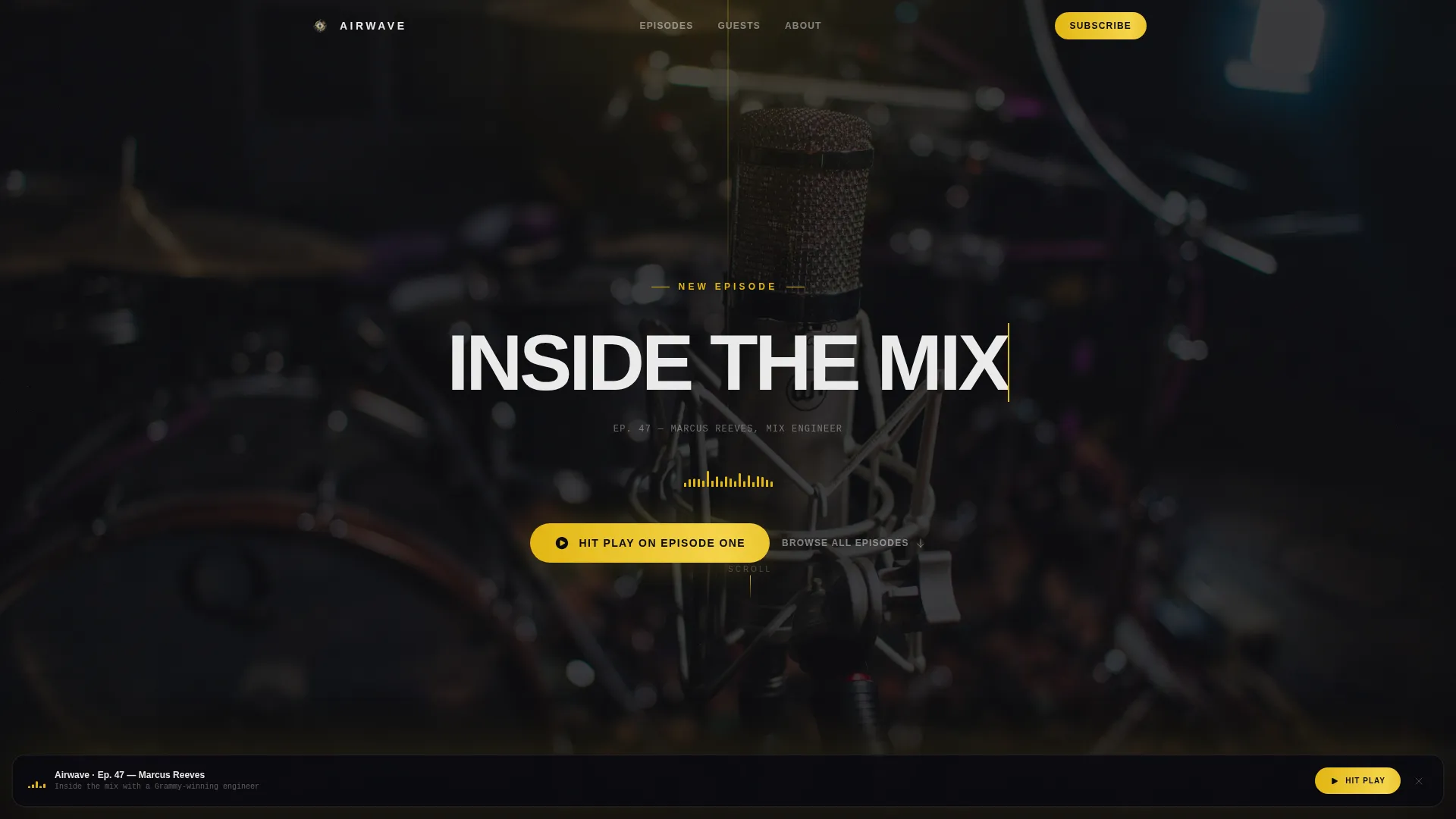 Content Creator Reviews Website Template