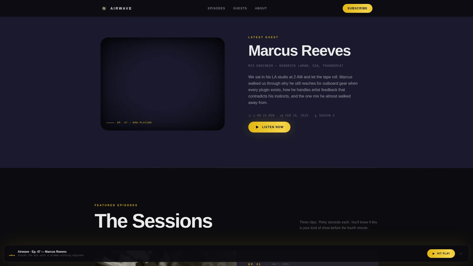 Content Creator Reviews Website Template