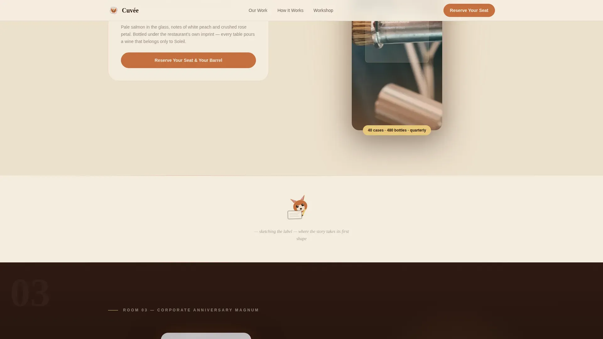 Winery & Wine Professional Website Template