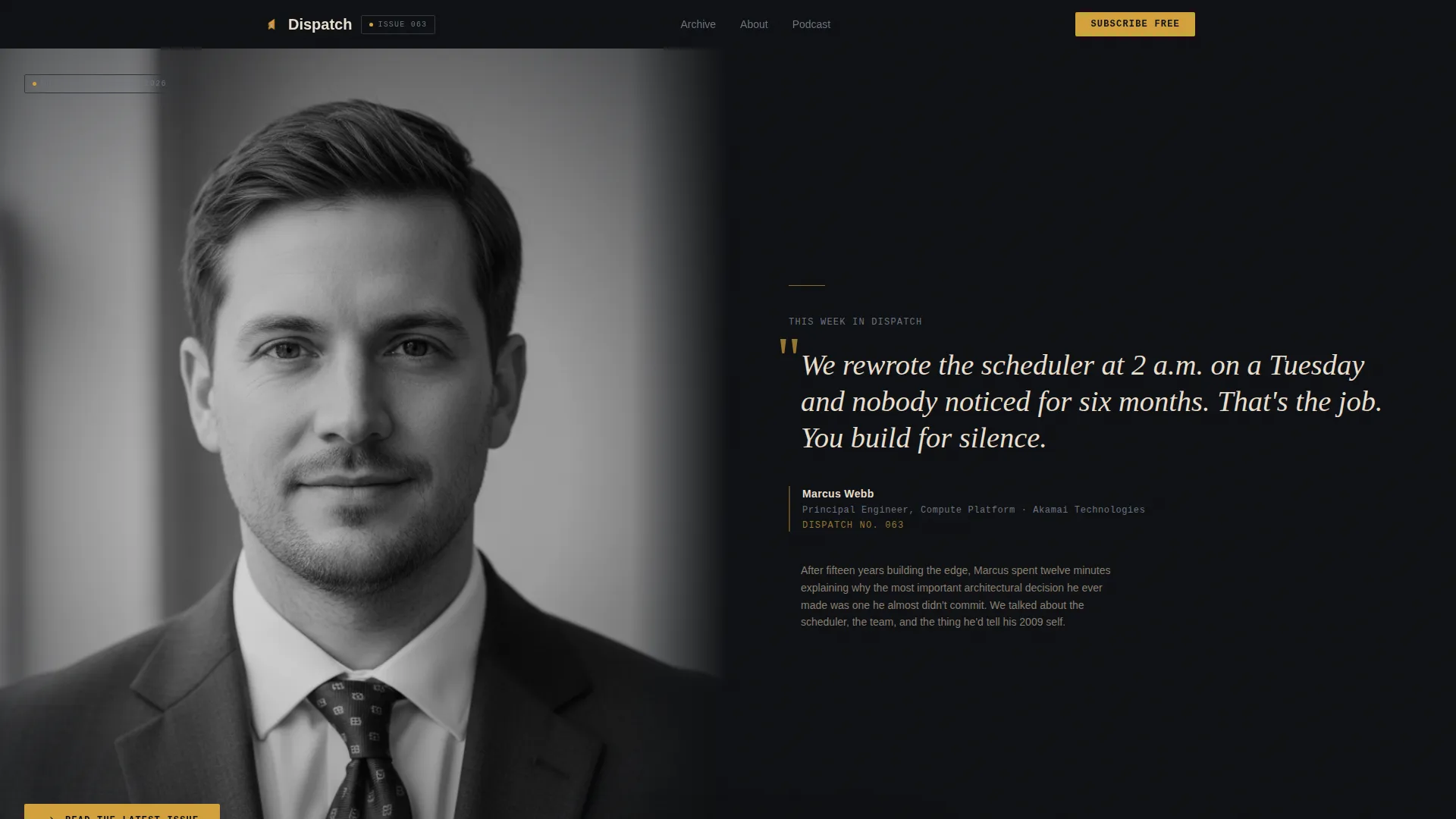 SaaS & Cloud Newsletter Blog Website Template