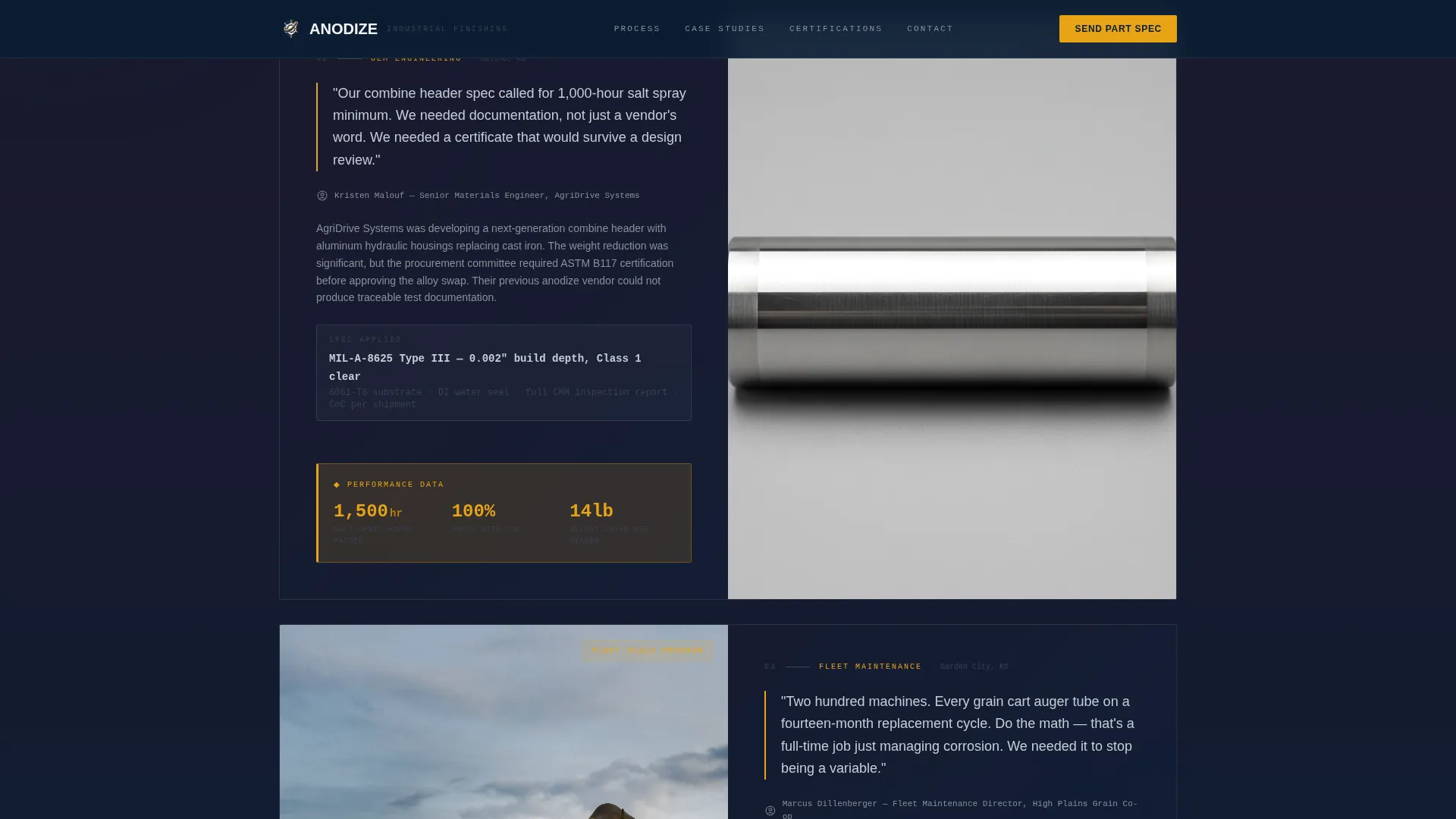 Agricultural Equipment Manufacturing Directory Website Template