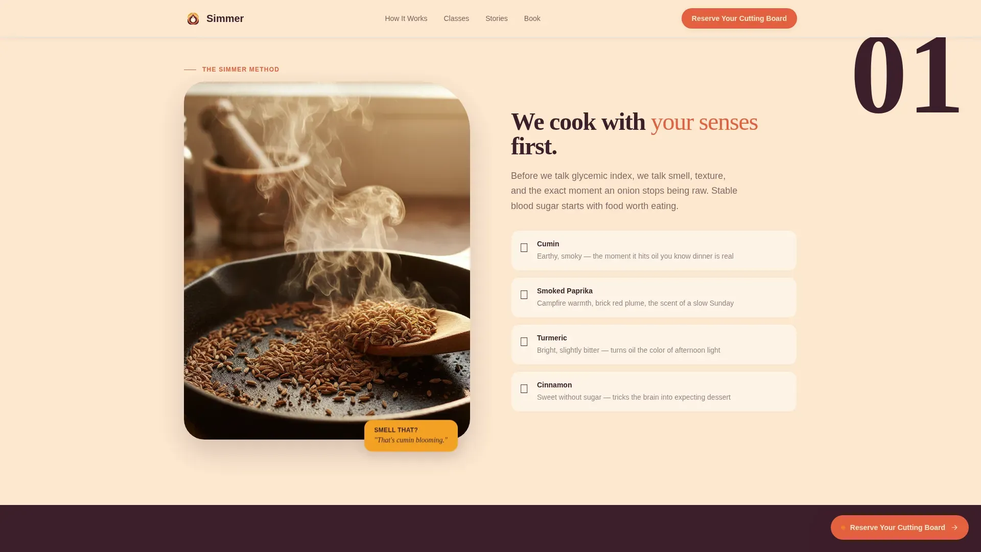 Diabetic-Friendly Cooking | Free Website Template | Rocket