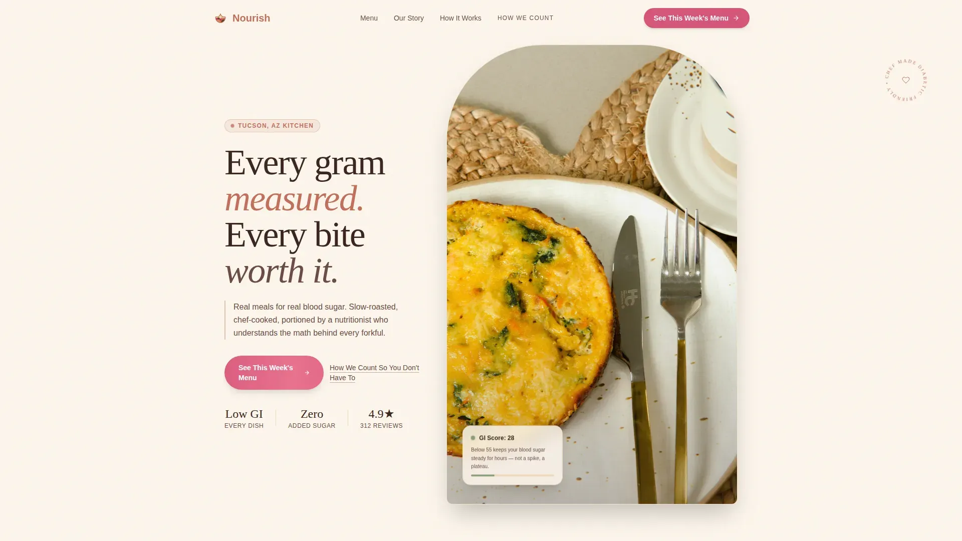 Specialized Meal Delivery | Free Website Template | Rocket