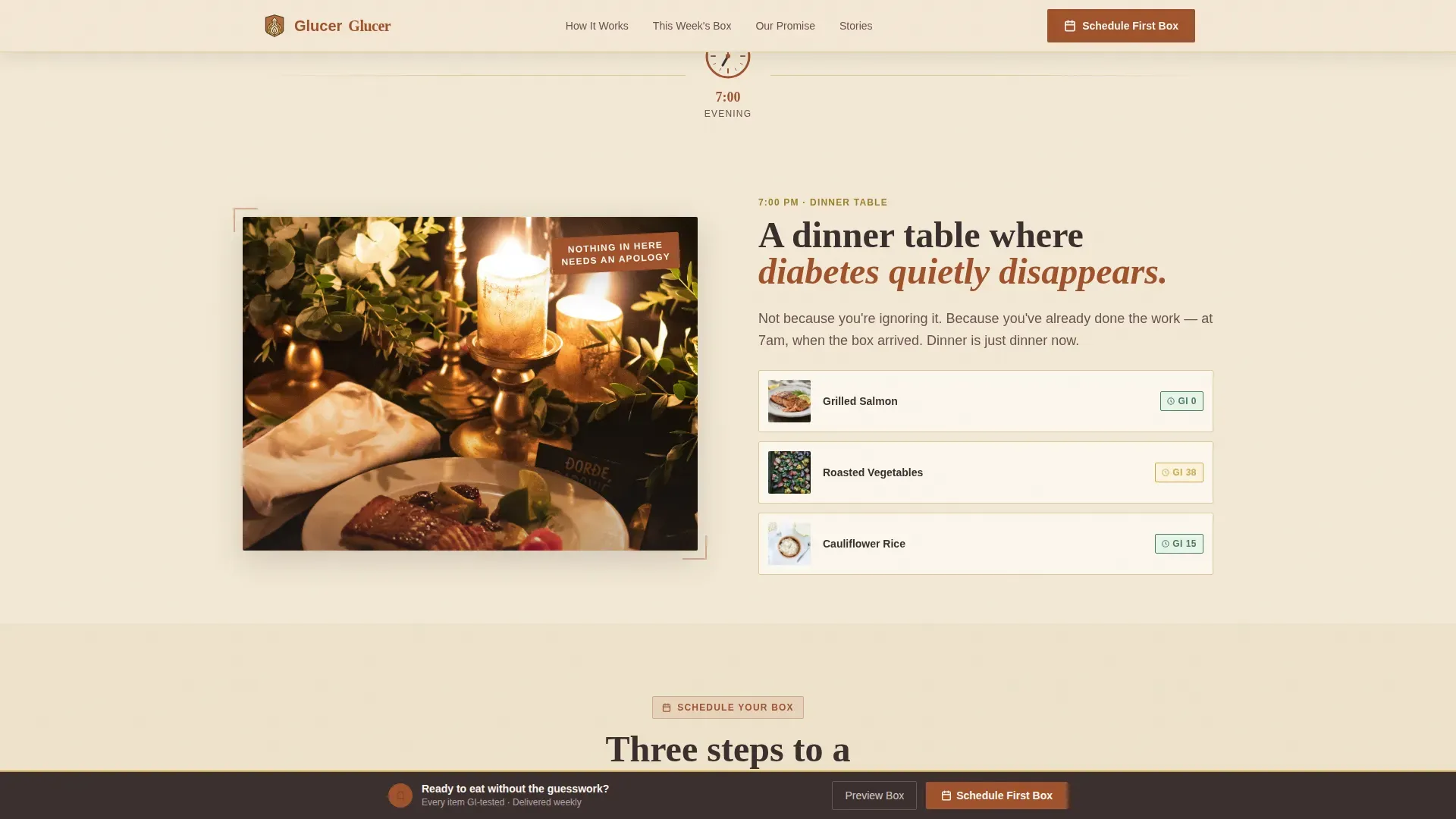 Diabetic Grocery Delivery | Free Website Template | Rocket