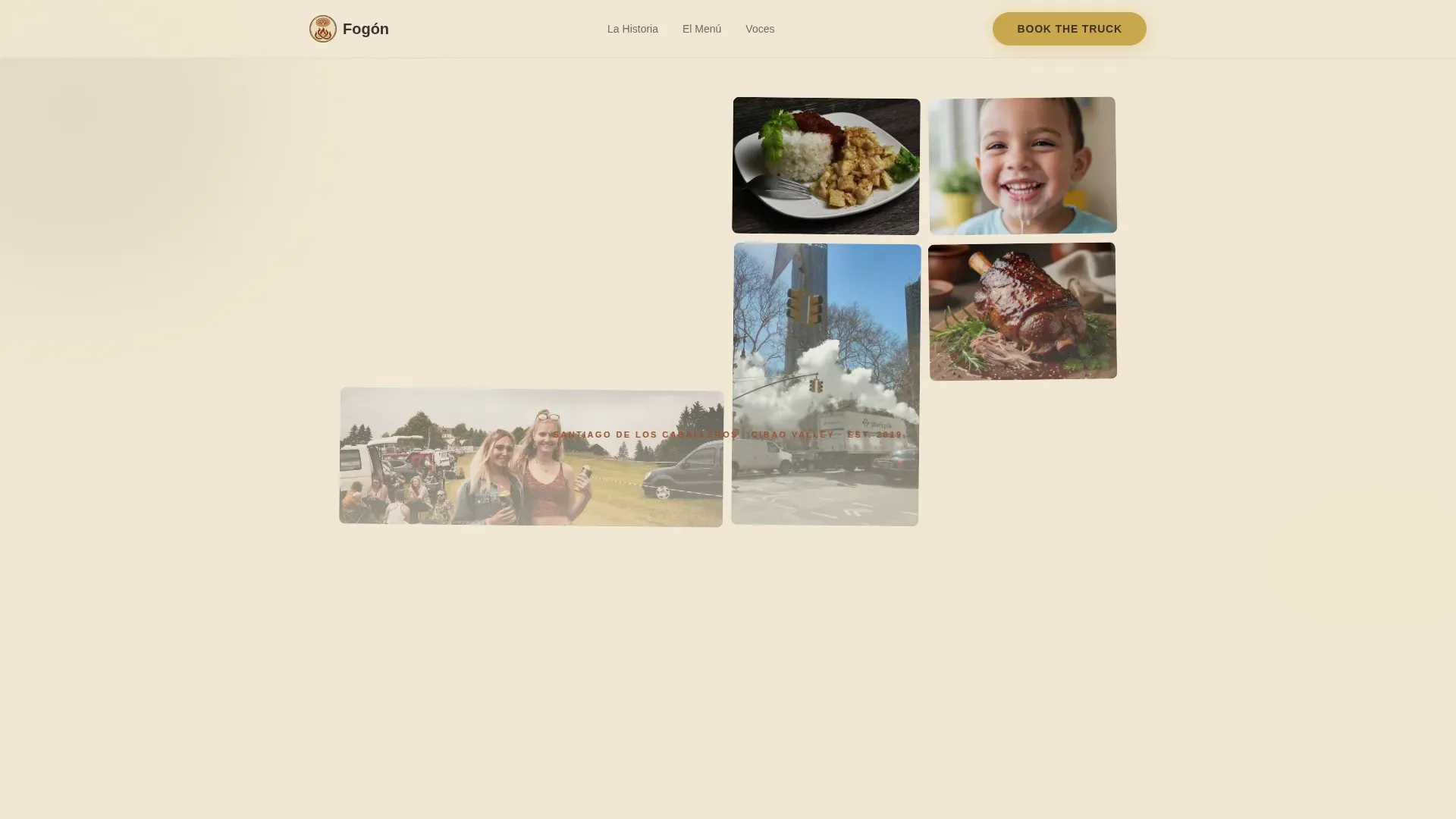 Dominican Food Truck | Free Website Template | Rocket
