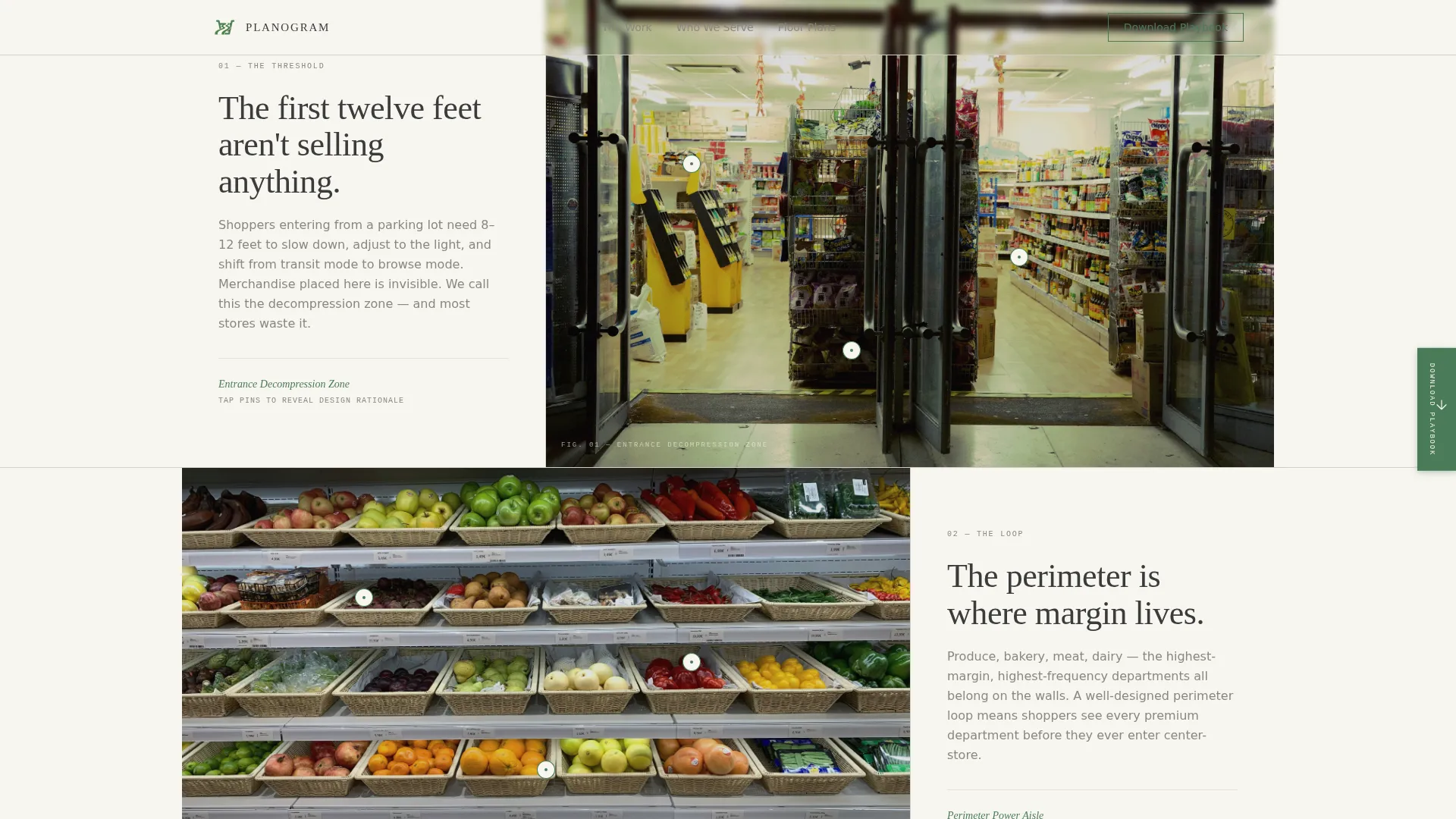 Retail & Commercial Space Design Booking Website Template