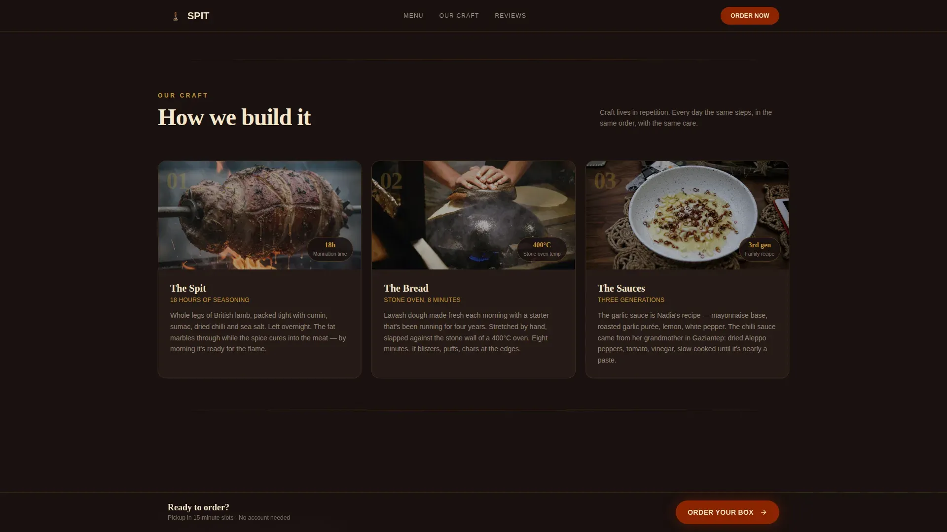 Regional & Specialty Restaurant Reviews Website Template