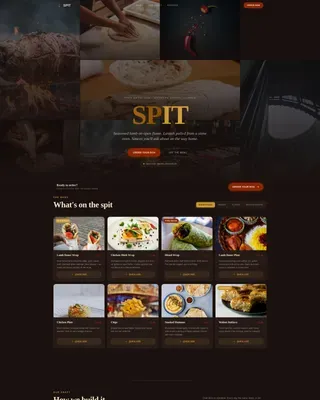 Regional & Specialty Restaurant Reviews Website Template
